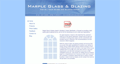 Desktop Screenshot of marpleglass.co.uk